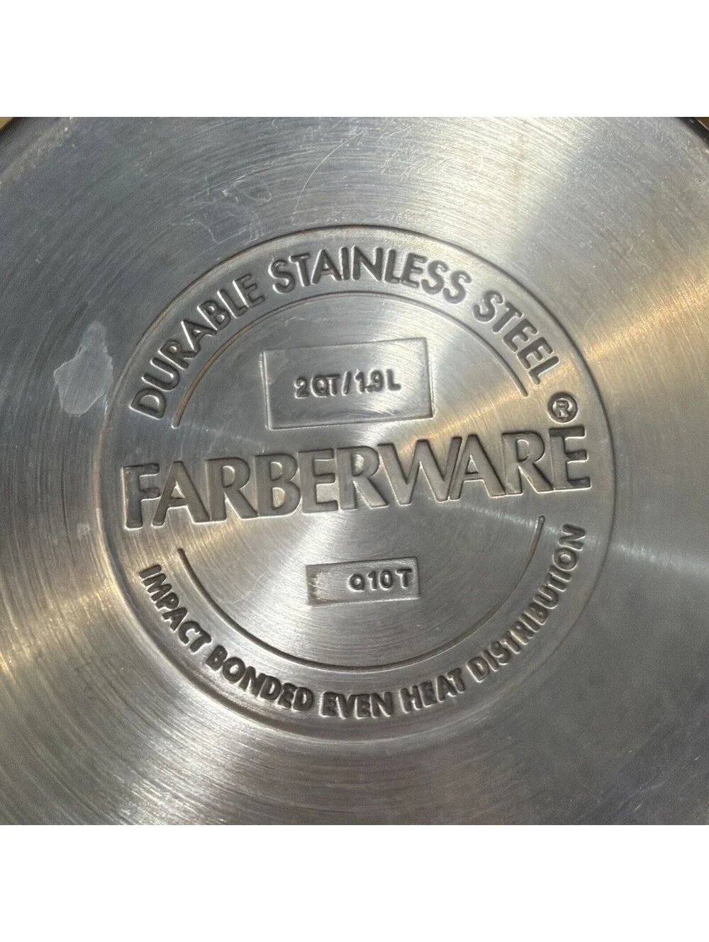 2 Vintage Farberware pots 2qt & 3qt Stainless steel with lids*